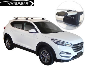 Yakima Whispbar Hyundai Tucson roof racks